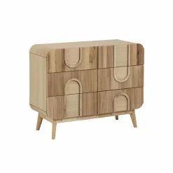 Made in Meubles Commode<Commode en bois de paulownia Nilo