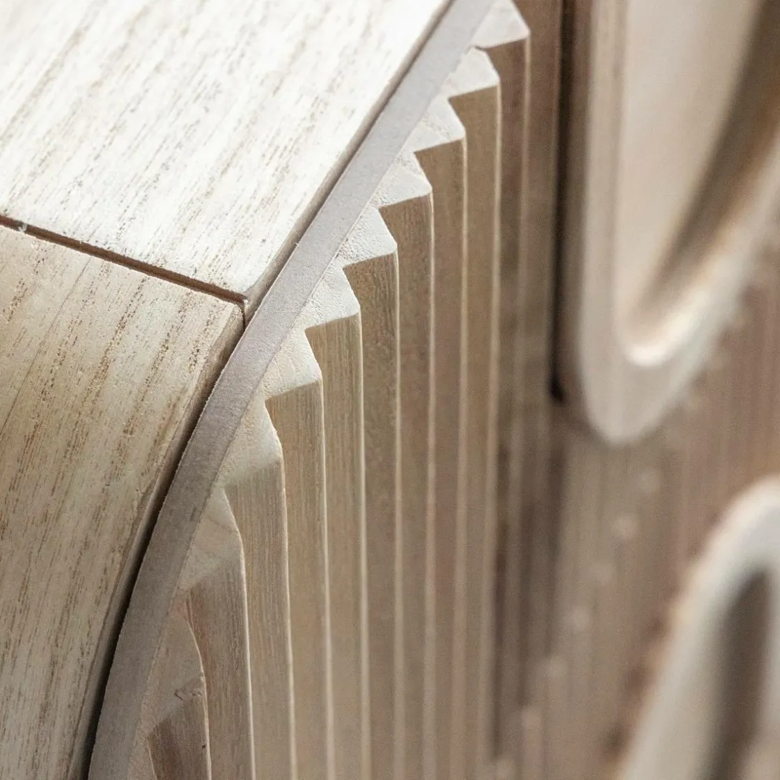 Made in Meubles Commode<Commode en bois de paulownia Nilo