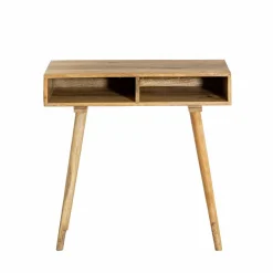 Made in Meubles Table Console<Console avec rangement en bois de manguier Maëva