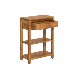 Made in Meubles Table Console<Console avec tiroir en bois d'acacia Orane