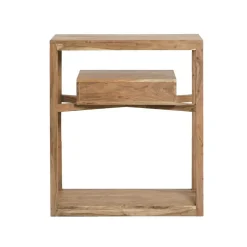 Made in Meubles Table Console<Console en bois d’acacia massif Oslo