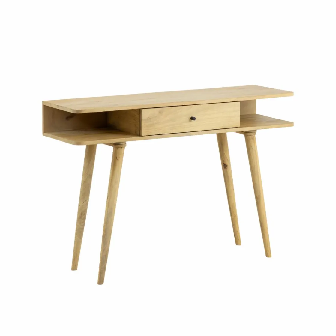 Made in Meubles Table Console<Console en bois de manguier Amara