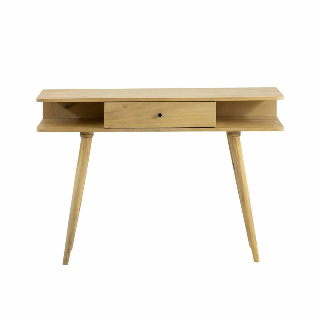 Made in Meubles Table Console<Console en bois de manguier Amara