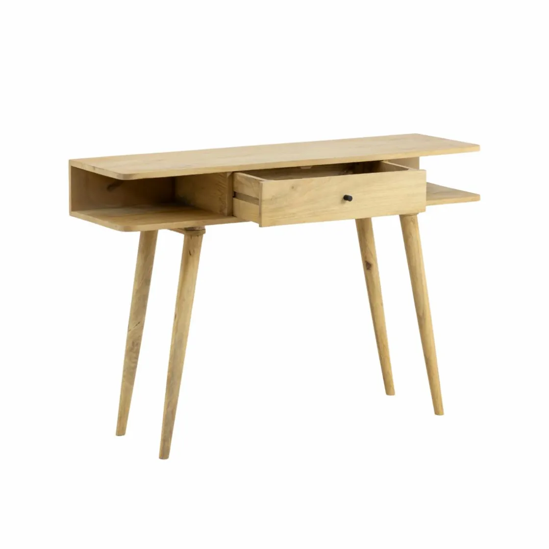 Made in Meubles Table Console<Console en bois de manguier Amara