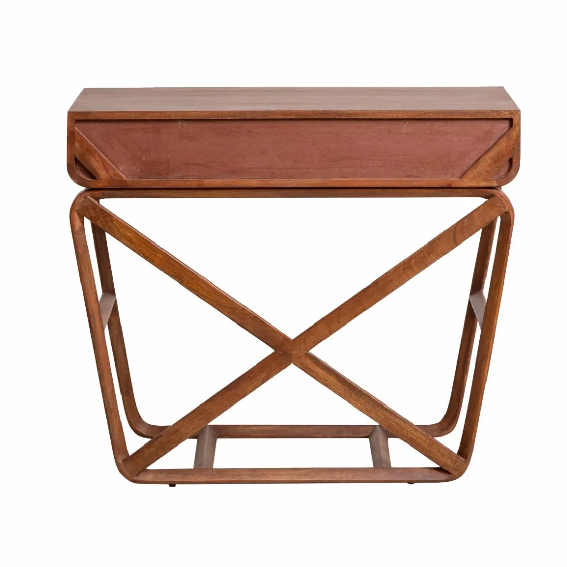 Made in Meubles Table Console<Console en bois de manguier Sam