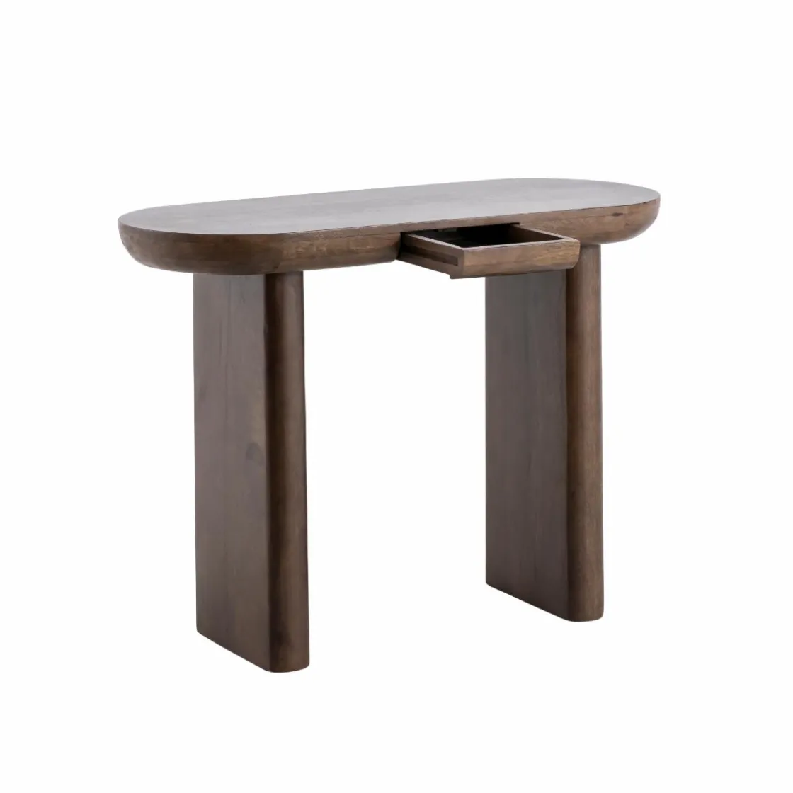 Made in Meubles Table Console<Console en bois de manguier Kate