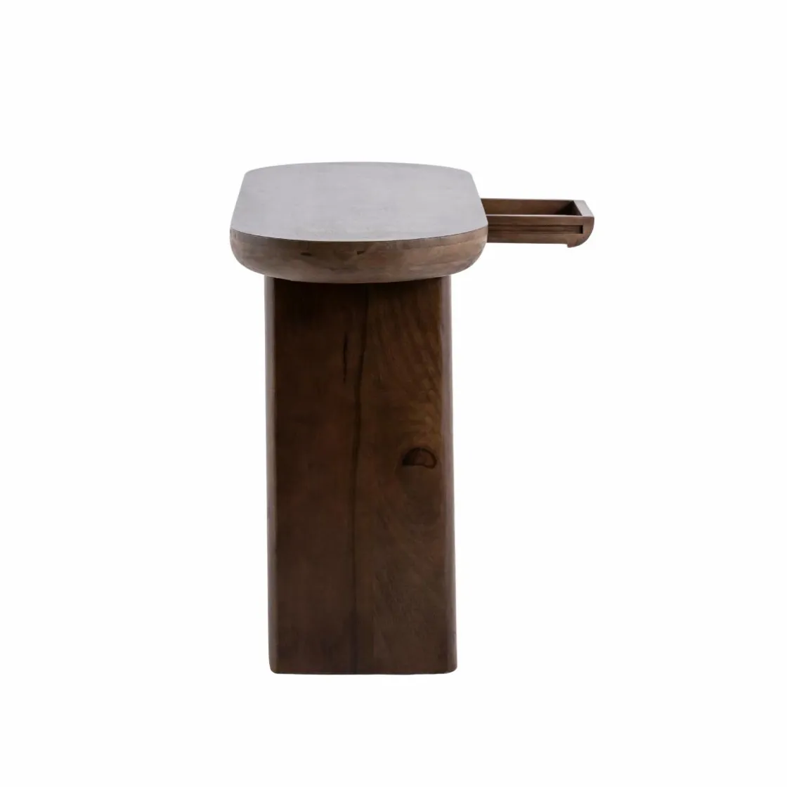 Made in Meubles Table Console<Console en bois de manguier Kate