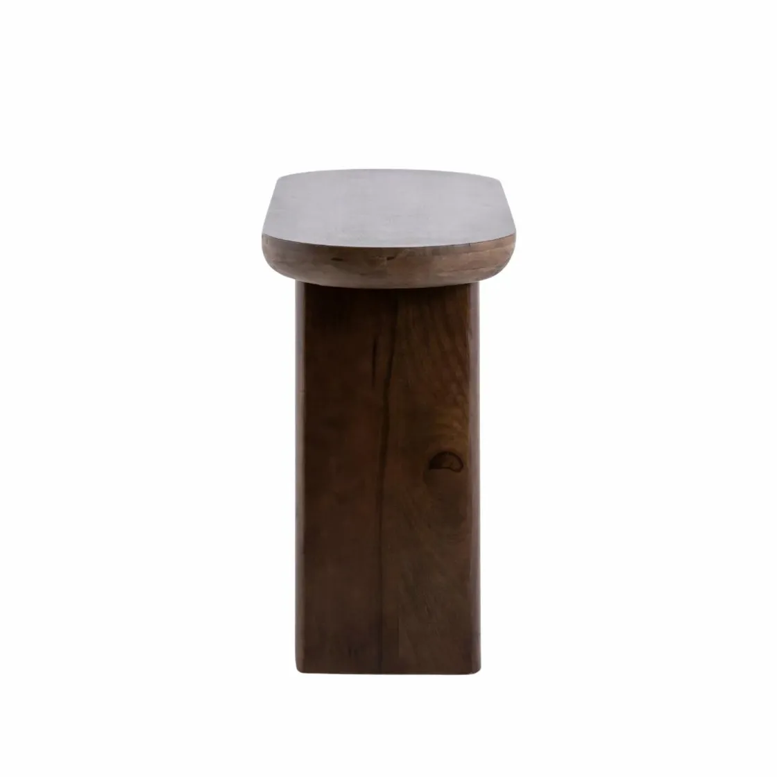 Made in Meubles Table Console<Console en bois de manguier Kate