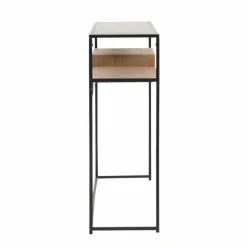 Made in Meubles Table Console<Console en bois et métal Ortense