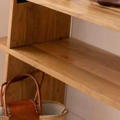 Made in Meubles Table Console<Console en bois recyclé Corin