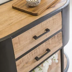 Made in Meubles Table Console<Console en métal Achille