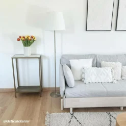 Made in Meubles Table Console<Console en métal et marbre Pomme