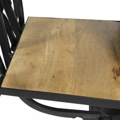 Made in Meubles Etagère<Etagère avant de moto en métal noir Tata