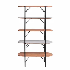 Made in Meubles Etagère<Etagère en bois d'acacia et marbre Scott