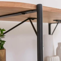 Made in Meubles Etagère<Etagère en bois d'acacia et marbre Scott