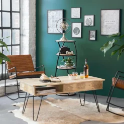 Made in Meubles Etagère<Etagère en bois de manguier Mykonos