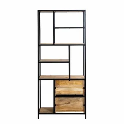 Made in Meubles Etagère<Etagère en bois de manguier et métal Maxence