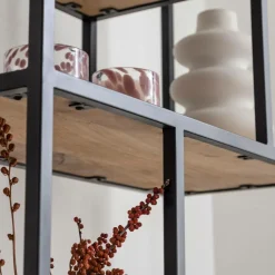 Made in Meubles Etagère<Etagère en bois de manguier et métal Maxence