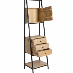 Made in Meubles Etagère<Etagère en bois de manguier et métal Mathieu