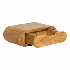 Made in Meubles Etagère|Chevet<Etagère murale arrondie en bois d'acacia Orane