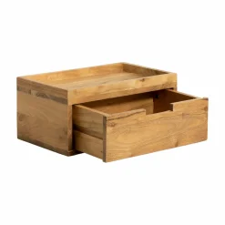 Made in Meubles Etagère|Chevet<Etagère murale carrée en bois d'acacia Orane