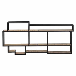 Made in Meubles Etagère|Décoration<Etagère murale en bois de manguier et métal Jacynthe