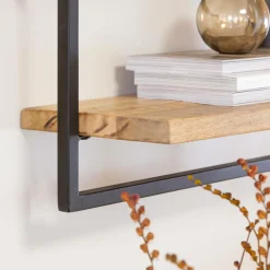 Made in Meubles Etagère|Décoration<Etagère murale en bois de manguier grand modèle Joie