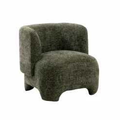Made in Meubles Fauteuil<Fauteuil arrondi en tissu Norton