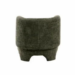 Made in Meubles Fauteuil<Fauteuil arrondi en tissu Norton
