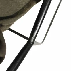 Made in Meubles Fauteuil<Fauteuil assise suspendue kaki Rosalie