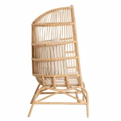Made in Meubles Fauteuil<Fauteuil confort haut en rotin Rattan