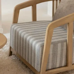 Made in Meubles Fauteuil<Fauteuil en bois de manguier Térence