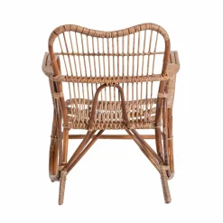 Made in Meubles Fauteuil<Fauteuil en rotin arrondi Rattan