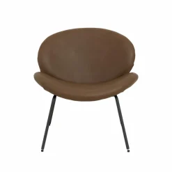 Made in Meubles Fauteuil<Fauteuil en simili-cuir Dorian