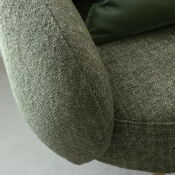 Made in Meubles Fauteuil<Fauteuil en tissu confort Orenzo