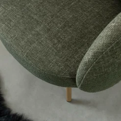Made in Meubles Fauteuil<Fauteuil en tissu confort Orenzo