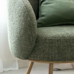Made in Meubles Fauteuil<Fauteuil en tissu confort Orenzo