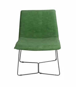 Made in Meubles Fauteuil<Fauteuil en tissu et métal Isaure