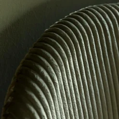 Made in Meubles Fauteuil<Fauteuil en velours vert Dorian