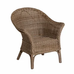 Made in Meubles Fauteuil<Fauteuil pour enfant en rotin Amael