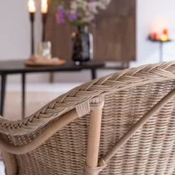 Made in Meubles Fauteuil<Fauteuil pour enfant en rotin Amael