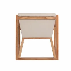 Made in Meubles Fauteuil<Fauteuil symétrique en bois de mindy Suzie