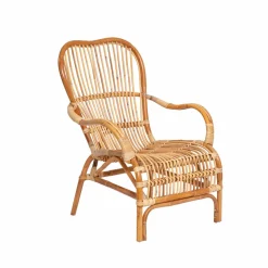 Made in Meubles Fauteuil<Fauteuil vintage en rotin Rattan