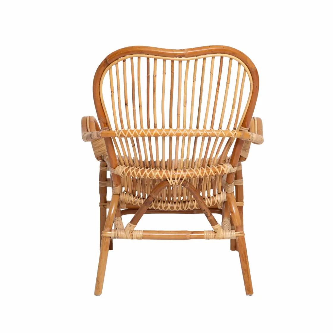 Made in Meubles Fauteuil<Fauteuil vintage en rotin Rattan