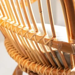 Made in Meubles Fauteuil<Fauteuil vintage en rotin Rattan