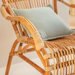 Made in Meubles Fauteuil<Fauteuil vintage en rotin Rattan