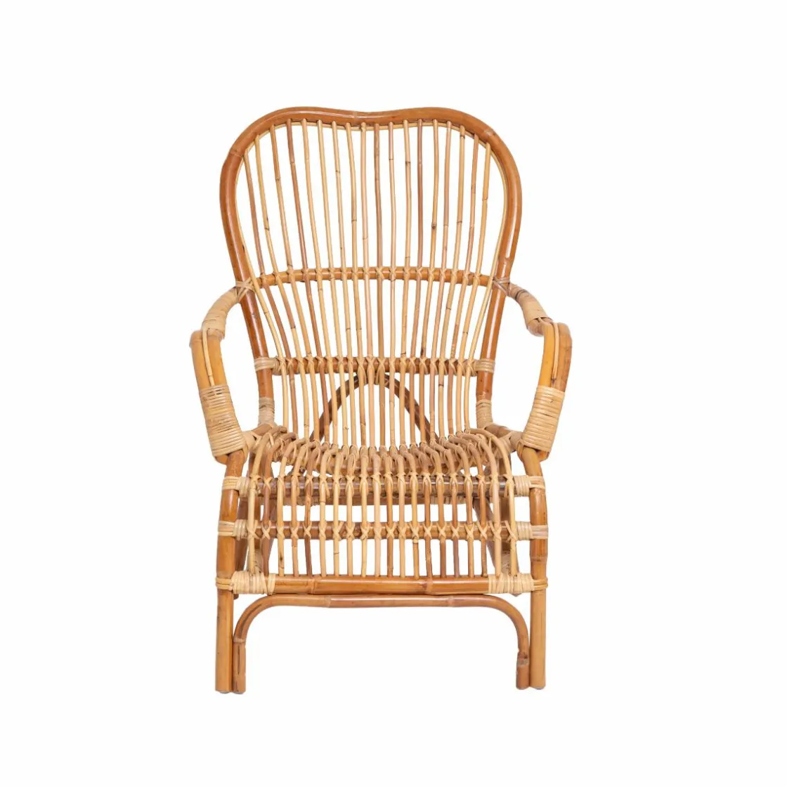 Made in Meubles Fauteuil<Fauteuil vintage en rotin Rattan