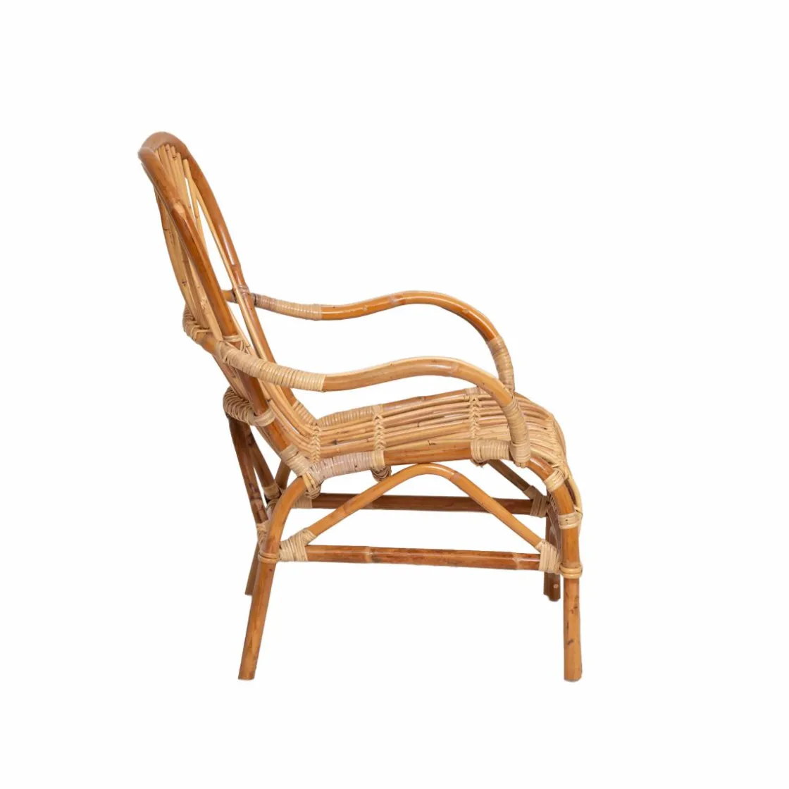 Made in Meubles Fauteuil<Fauteuil vintage en rotin Rattan