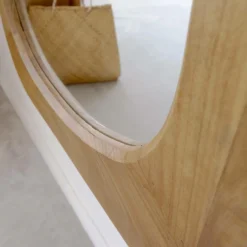 Made in Meubles Miroir|Décoration<Grand miroir organique en bois de manguier Marley