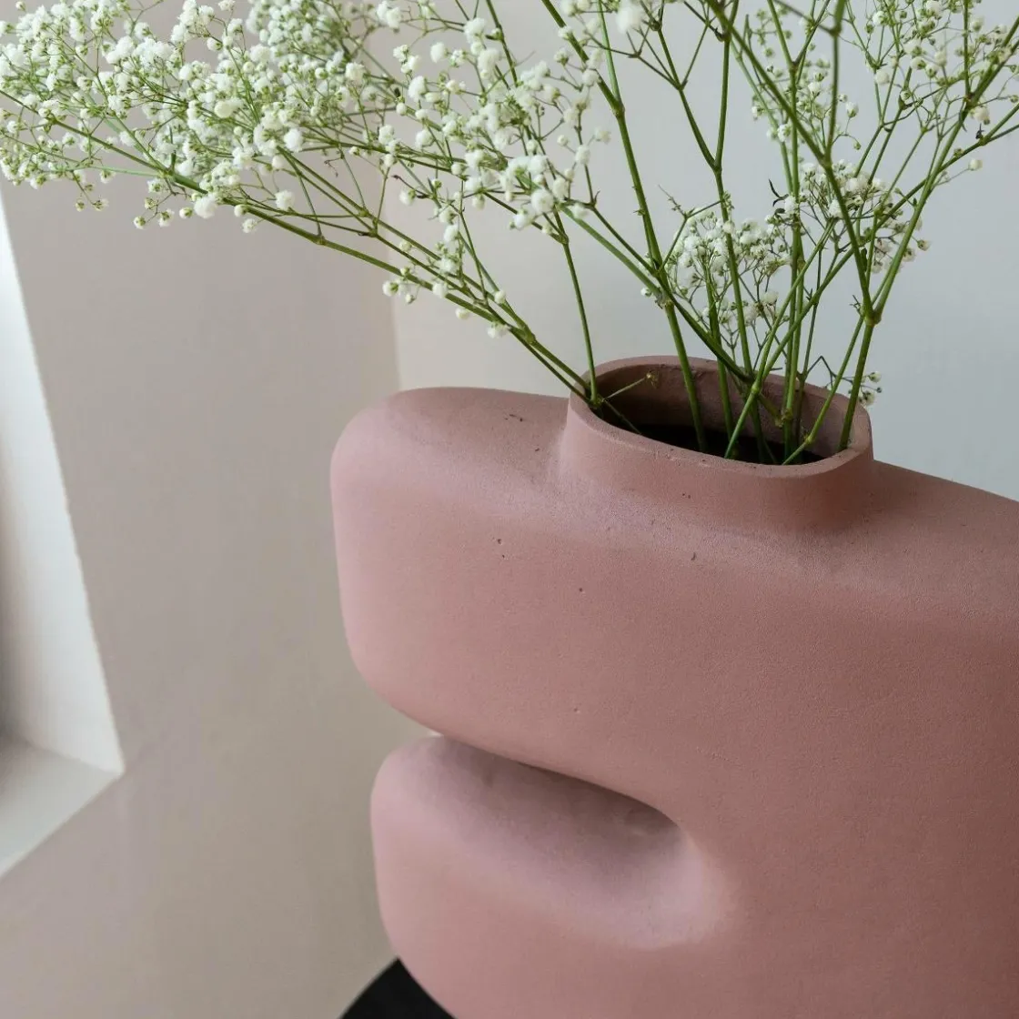 Made in Meubles Décoration<Grand vase rose en aluminium Cosmo